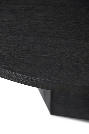 Theodore Alexander Spencer St. James Round Dining Table Lusso Onyx, Onyx – detail