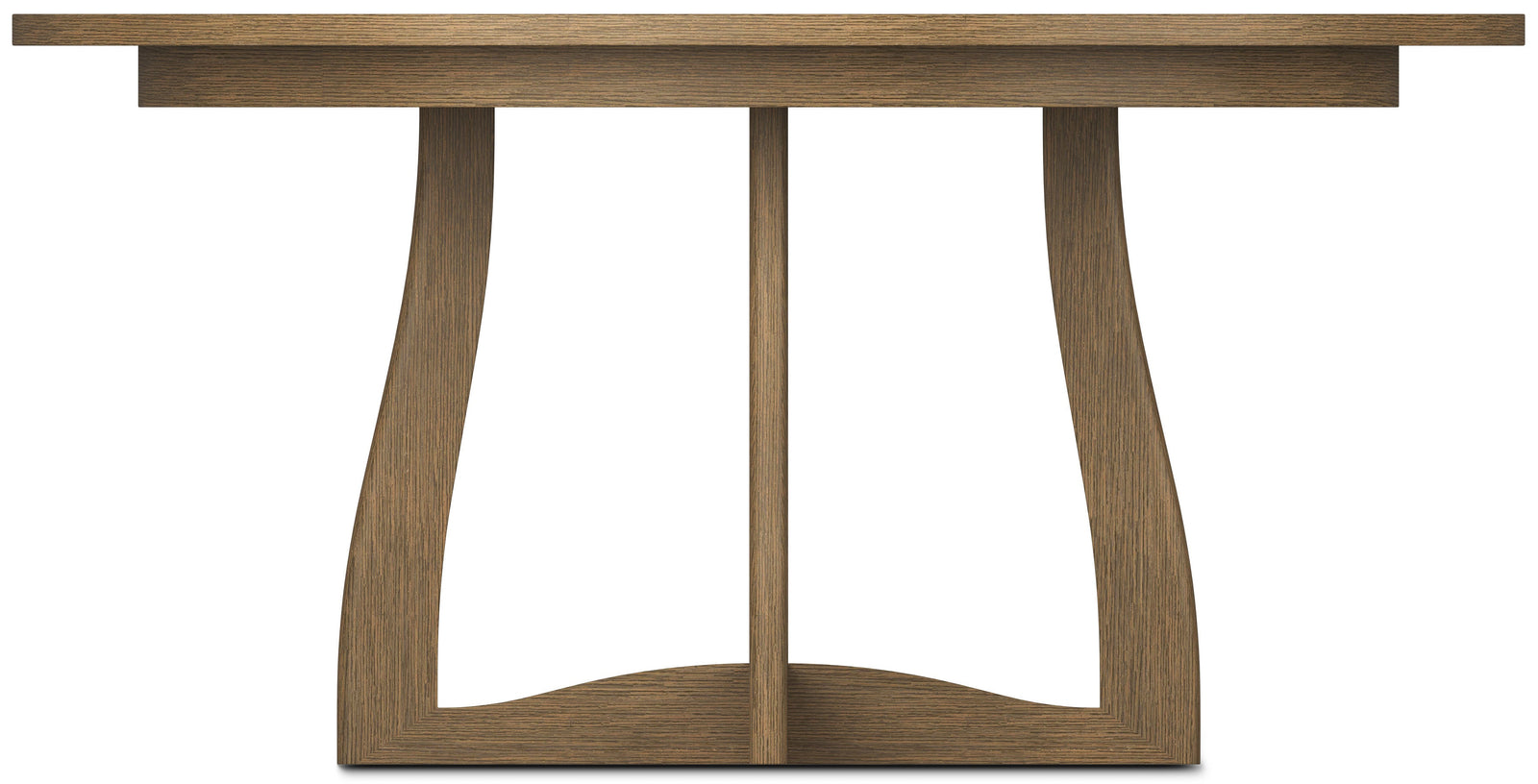 Theodore Alexander St. Armands Dining Table Tobacco – angle view