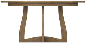 Theodore Alexander St. Armands Dining Table Tobacco – angle view