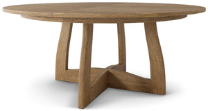 Theodore Alexander St. Armands Dining Table Tobacco – side view