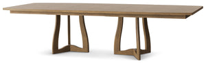 Theodore Alexander Vero Extension Dining Table Tobacco – angle view