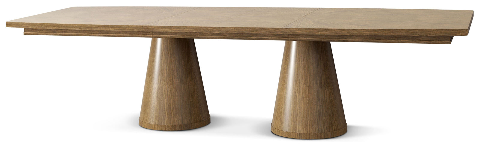 Theodore Alexander Galveston Extension Dining Table Tobacco – angle view