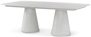 Theodore Alexander Galveston Extension Dining Table Sandbar – front view