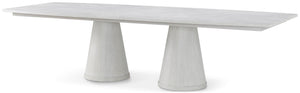Theodore Alexander Galveston Extension Dining Table Sandbar – angle view