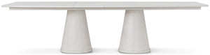 Theodore Alexander Galveston Extension Dining Table Sandbar – side view