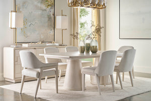 Theodore Alexander Galveston Extension Dining Table Sandbar – room setting