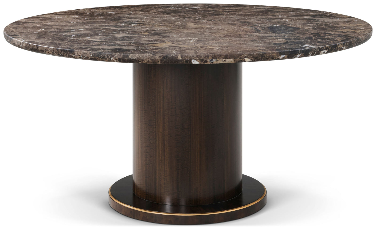 Theodore Alexander Belgravia Marble Top Dining Table – front view