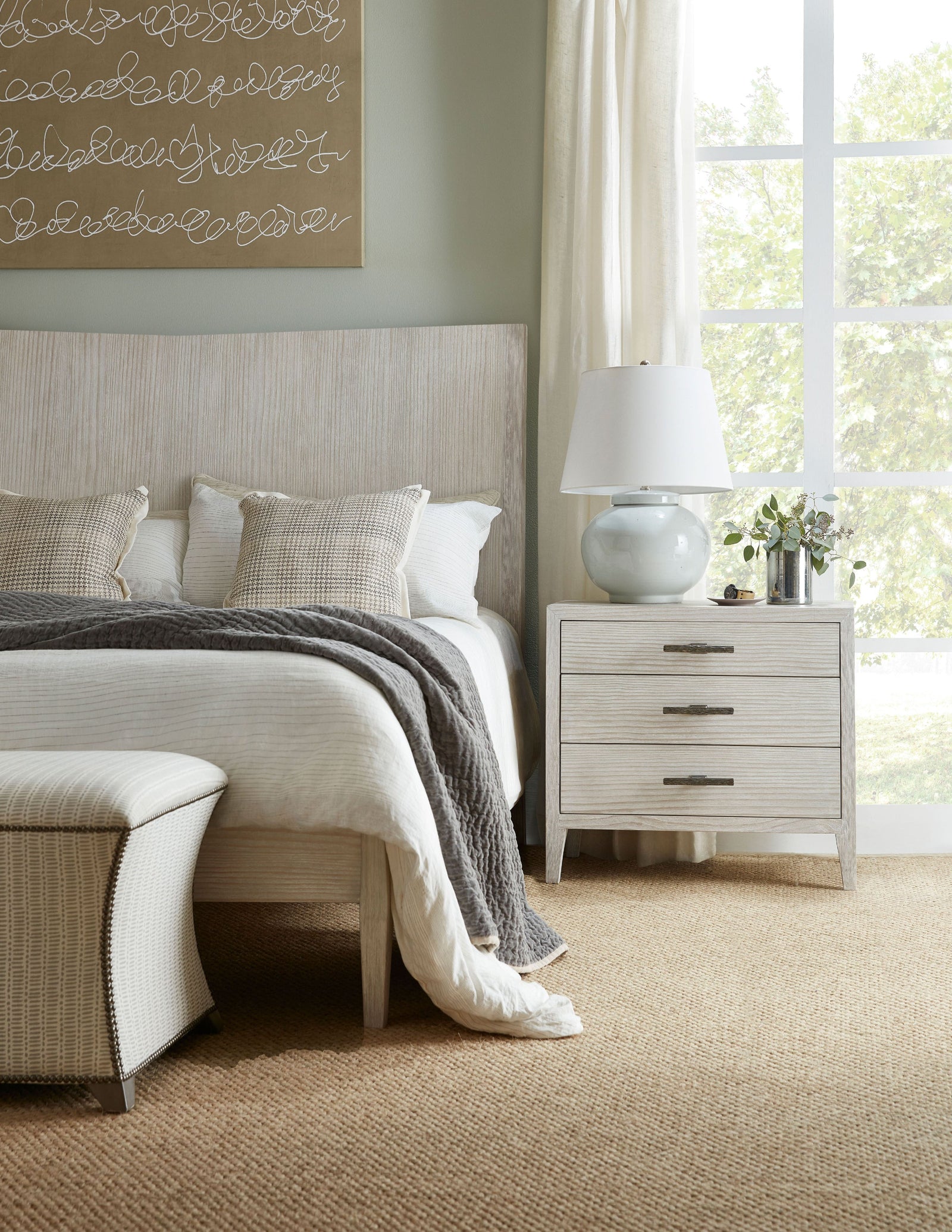 Theodore Alexander Breeze Three Drawer Chest – room setting