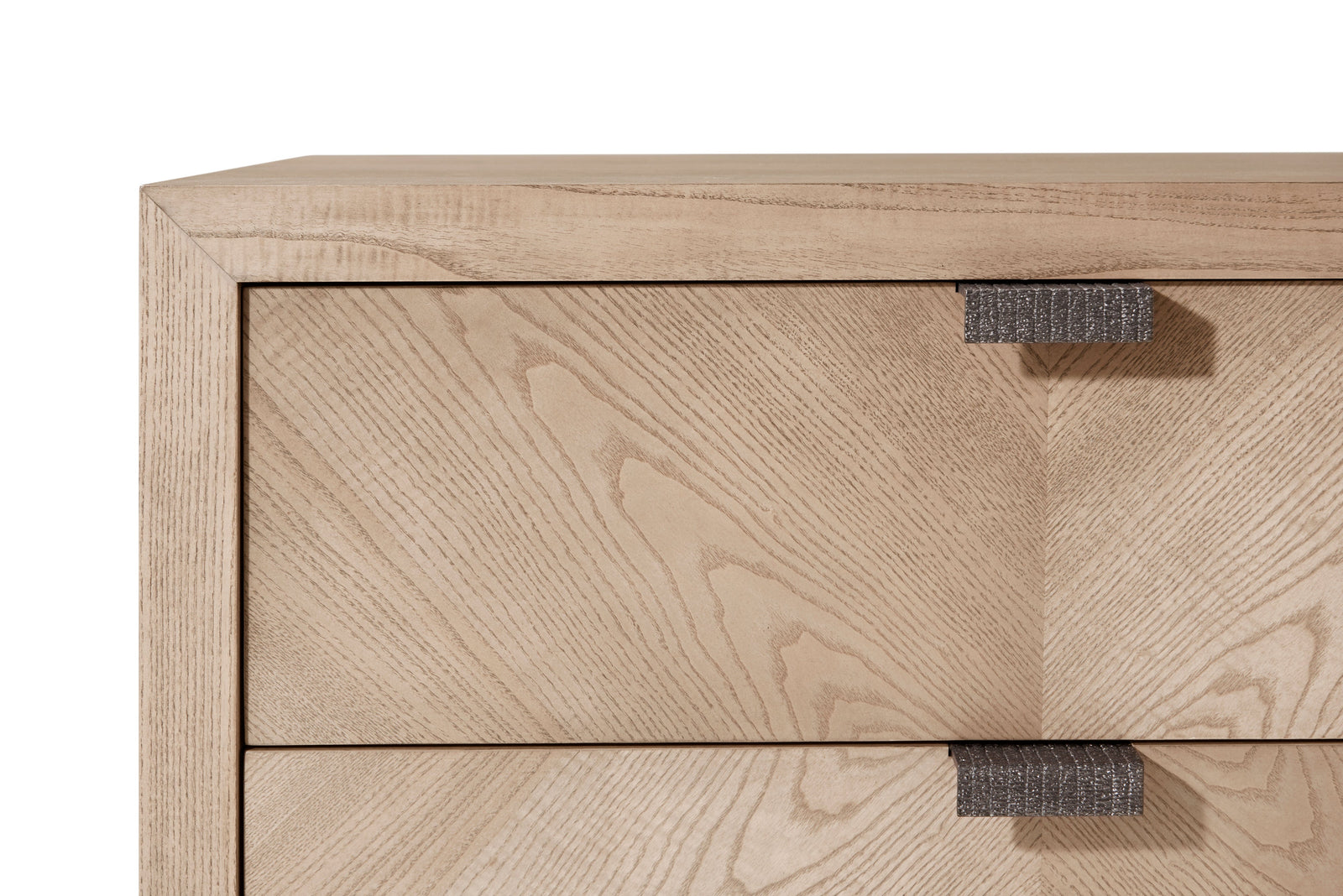 Theodore Alexander Catalina Three Drawer Nightstand Dune – detail
