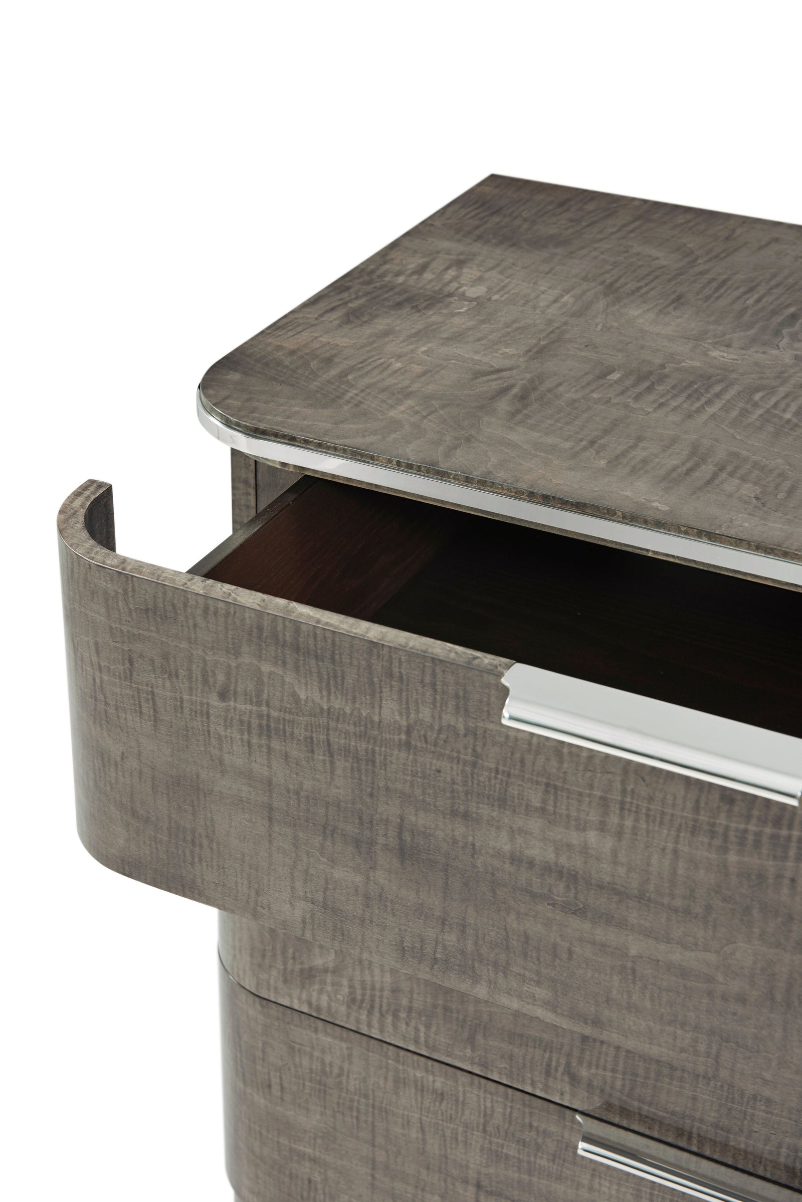 Theodore Alexander Hudson Three Drawer Nightstand – detail