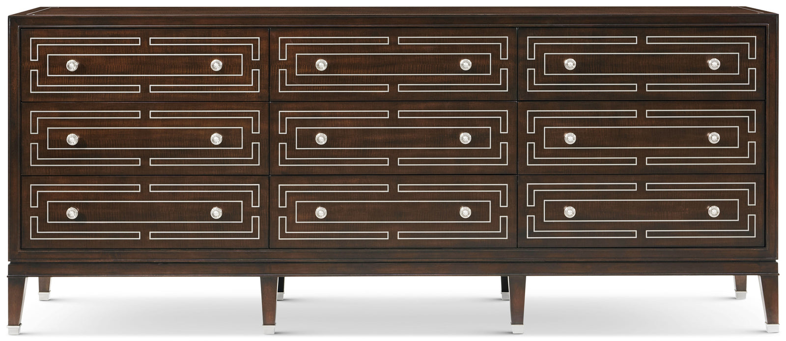 Theodore Alexander Spencer London 9-Drawer Dresser – front view