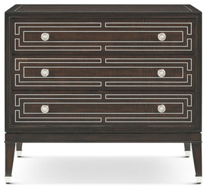 Theodore Alexander Spencer London 3-Drawer Nightstand – front view