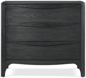 Theodore Alexander Rome 3-Drawer Nightstand – front view