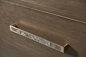 Theodore Alexander Judith Leiber 6-Drawer Dresser Mink – detail