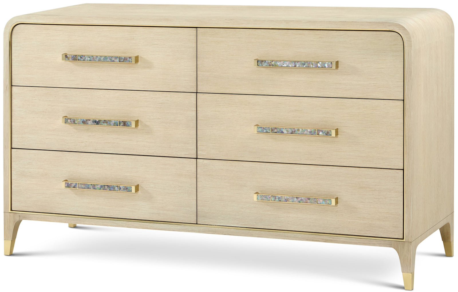 Theodore Alexander Judith Leiber 6-Drawer Dresser JL Martini – angle view