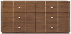 Theodore Alexander Coronet Walnut Dresser – front view