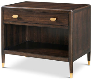 Theodore Alexander Arlington Street 1-Drawer Nightstand – angle view