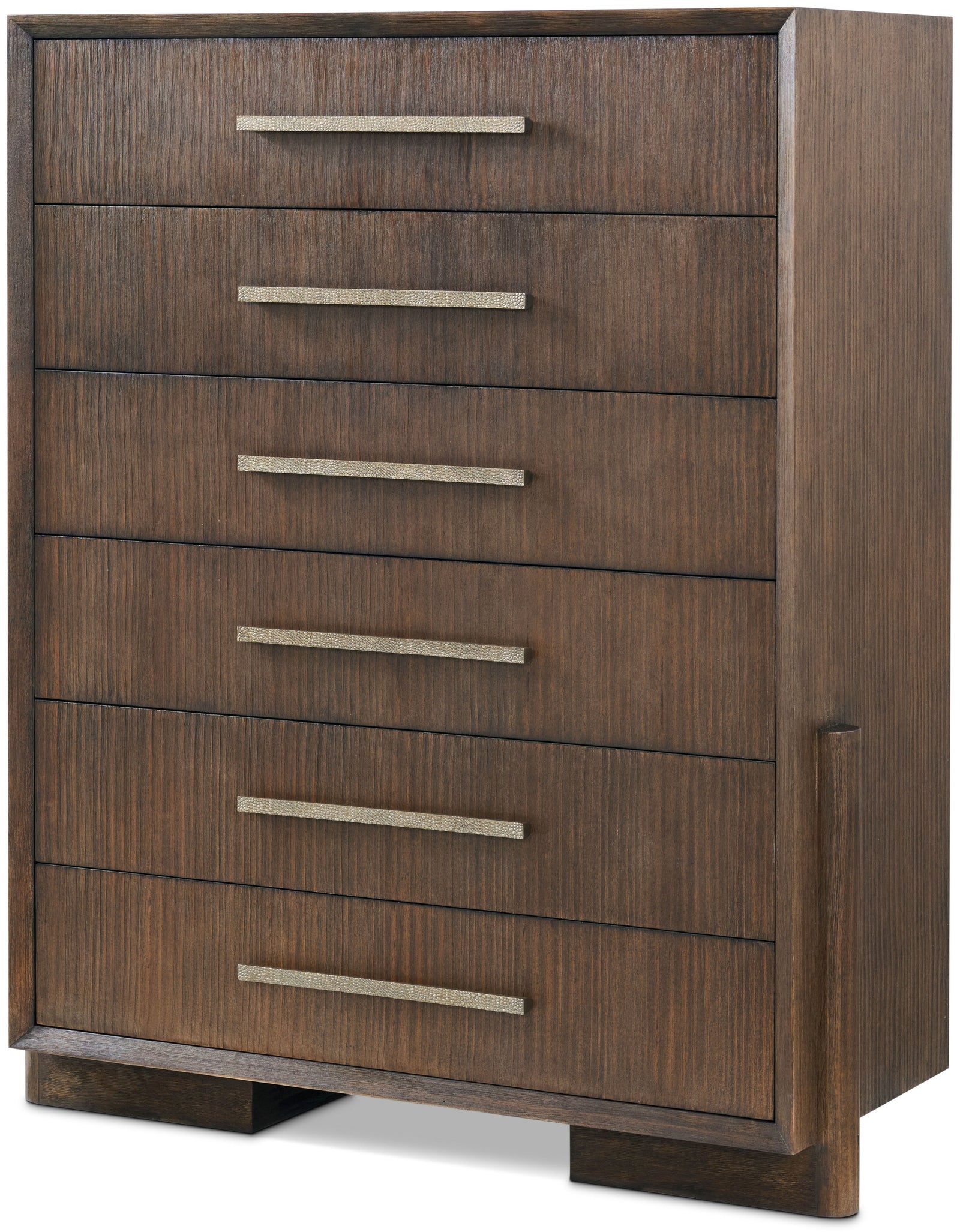 Theodore Alexander Urbane Tall Dresser Campfire – angle view