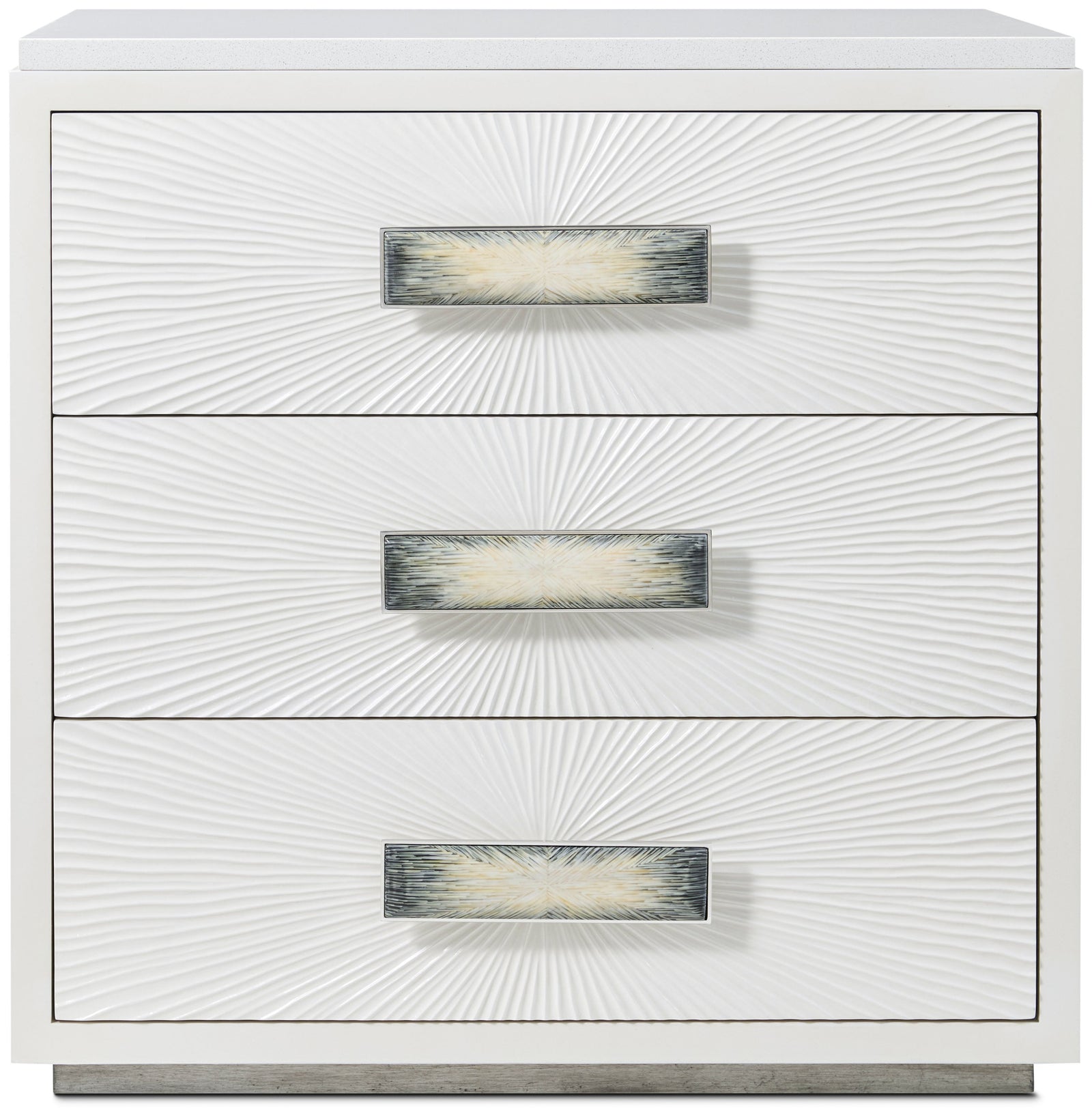 Theodore Alexander Panos Small Nightstand – front view