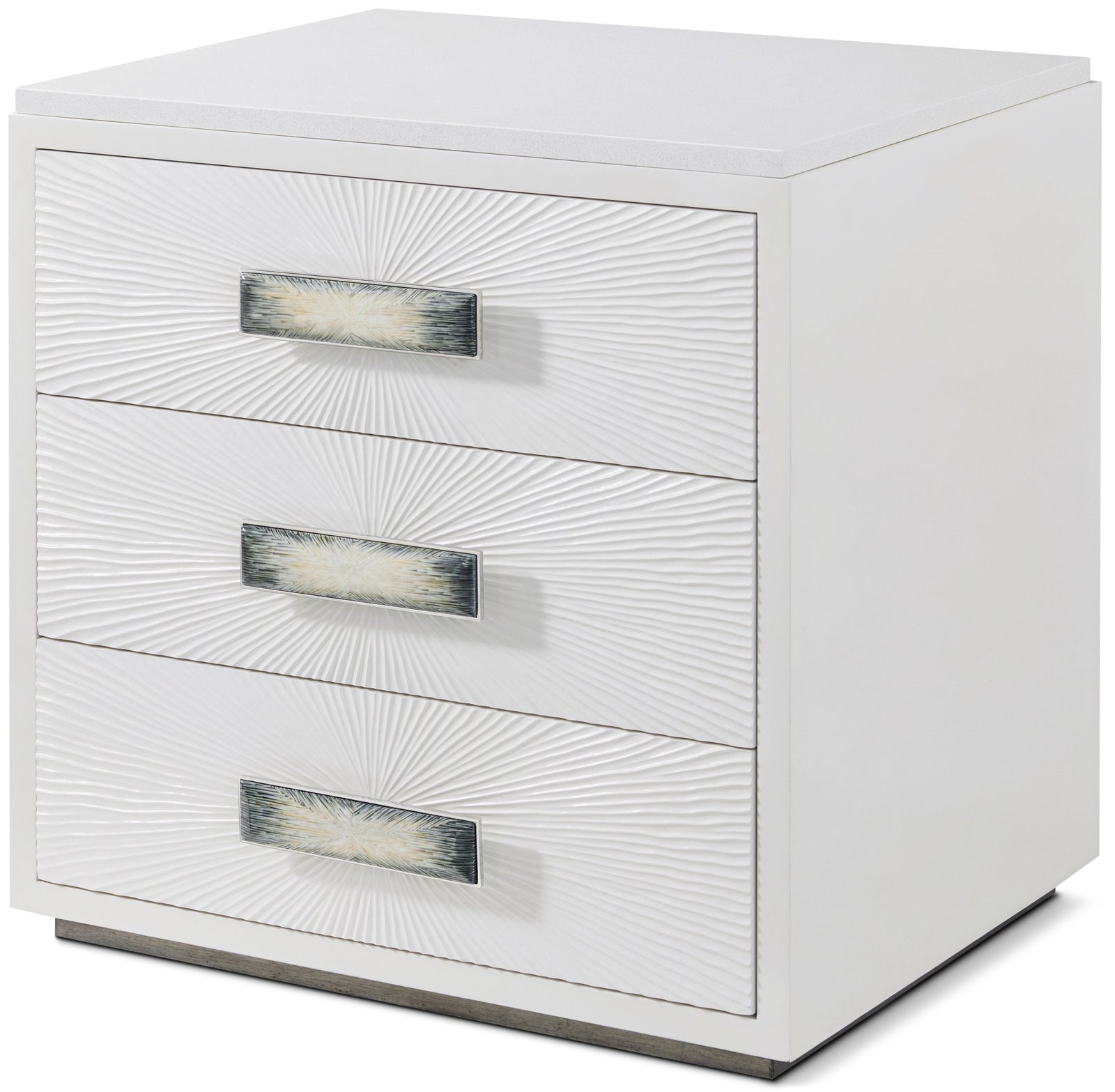 Theodore Alexander Panos Small Nightstand – angle view