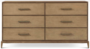 Theodore Alexander Townsend Dresser with Wallpaper Tobacco – front view