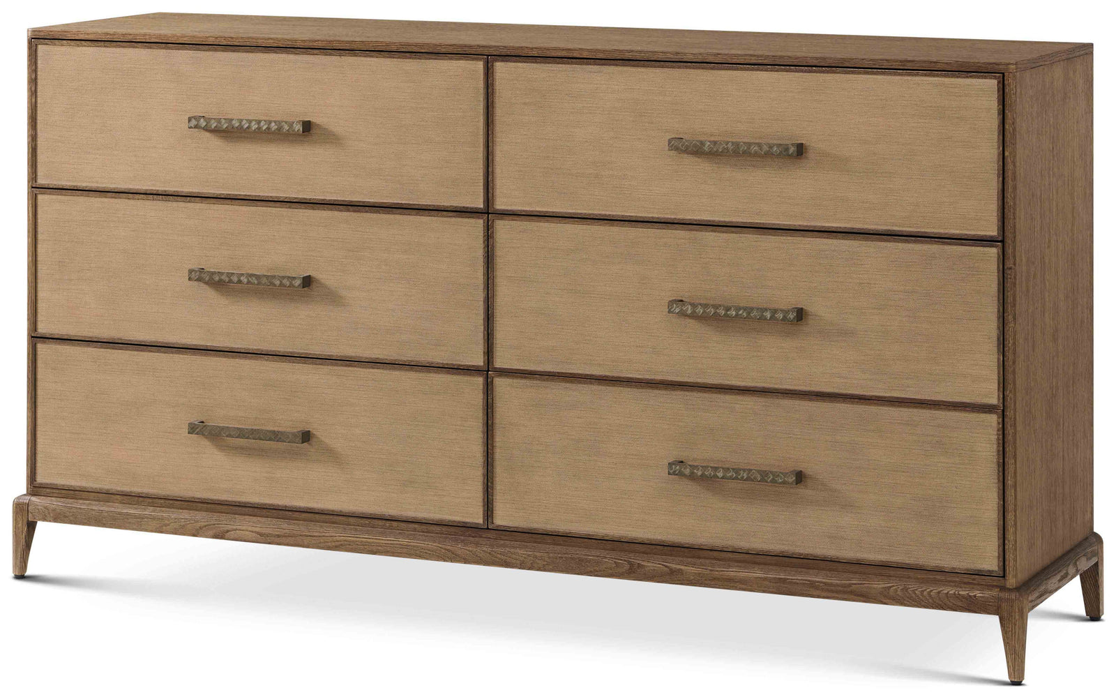 Theodore Alexander Townsend Dresser with Wallpaper Tobacco – angle view