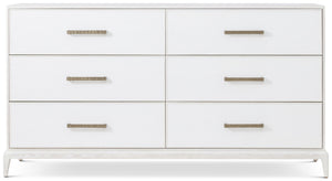Theodore Alexander Townsend Dresser with Wallpaper Sandbar – front view