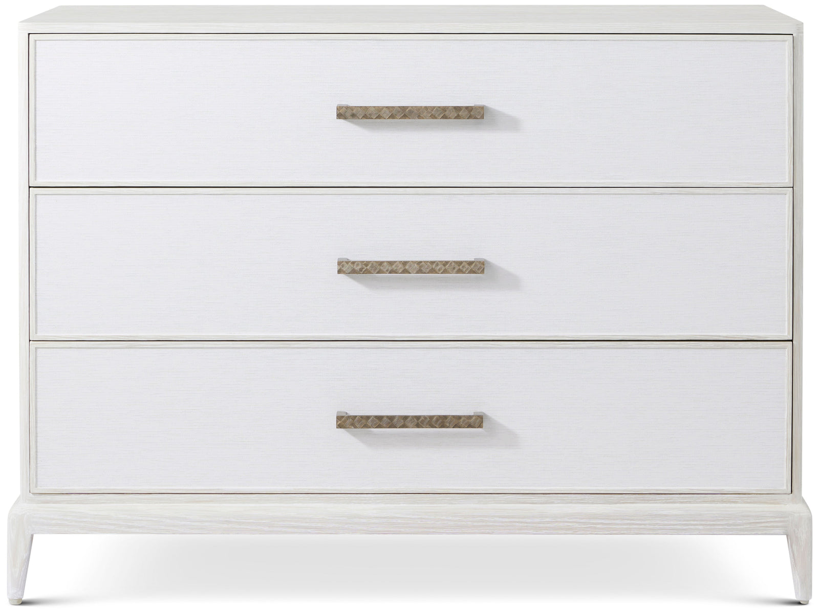Theodore Alexander Mizner Bachelor's Chest with Wallpaper Sandbar – front view