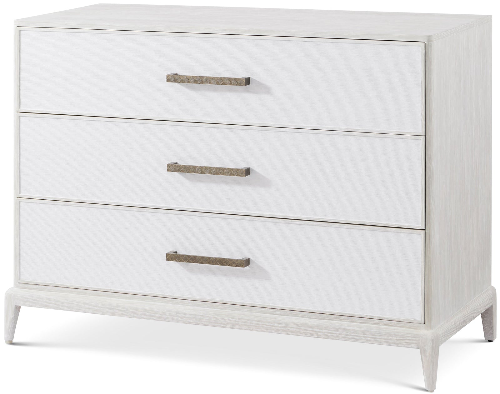 Theodore Alexander Mizner Bachelor's Chest with Wallpaper Sandbar – angle view