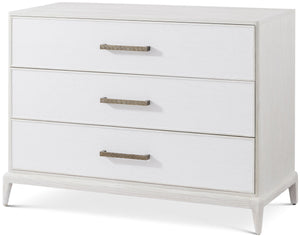 Theodore Alexander Mizner Bachelor's Chest with Wallpaper Sandbar – angle view