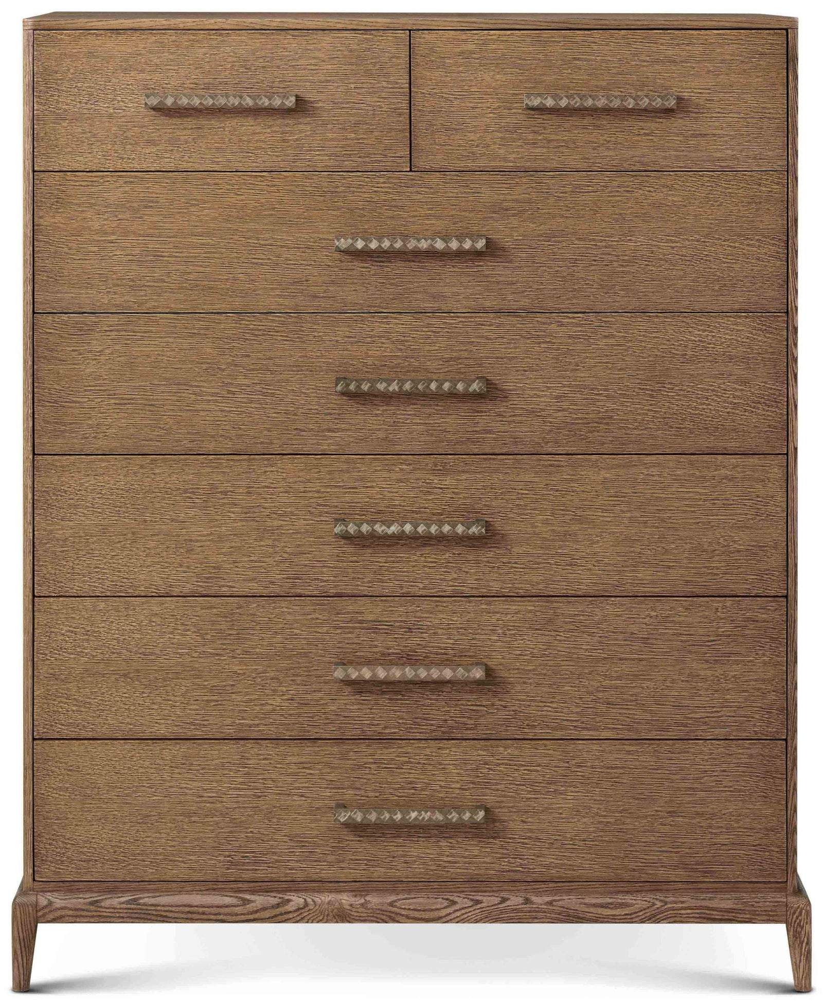 Theodore Alexander Naples Tall Chest Tobacco – front view