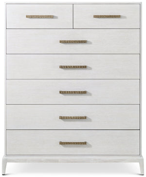 Theodore Alexander Naples Tall Chest Sandbar – front view