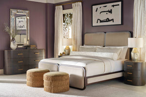 Theodore Alexander Encore Quartz Top 6-Drawer Dresser – room setting