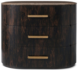 Theodore Alexander Encore Quartz Top Nightstand I – front view