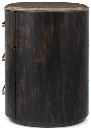 Theodore Alexander Encore Quartz Top Nightstand I – detail