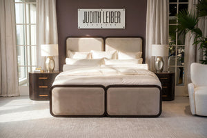 Theodore Alexander Encore Quartz Top Nightstand I – room setting