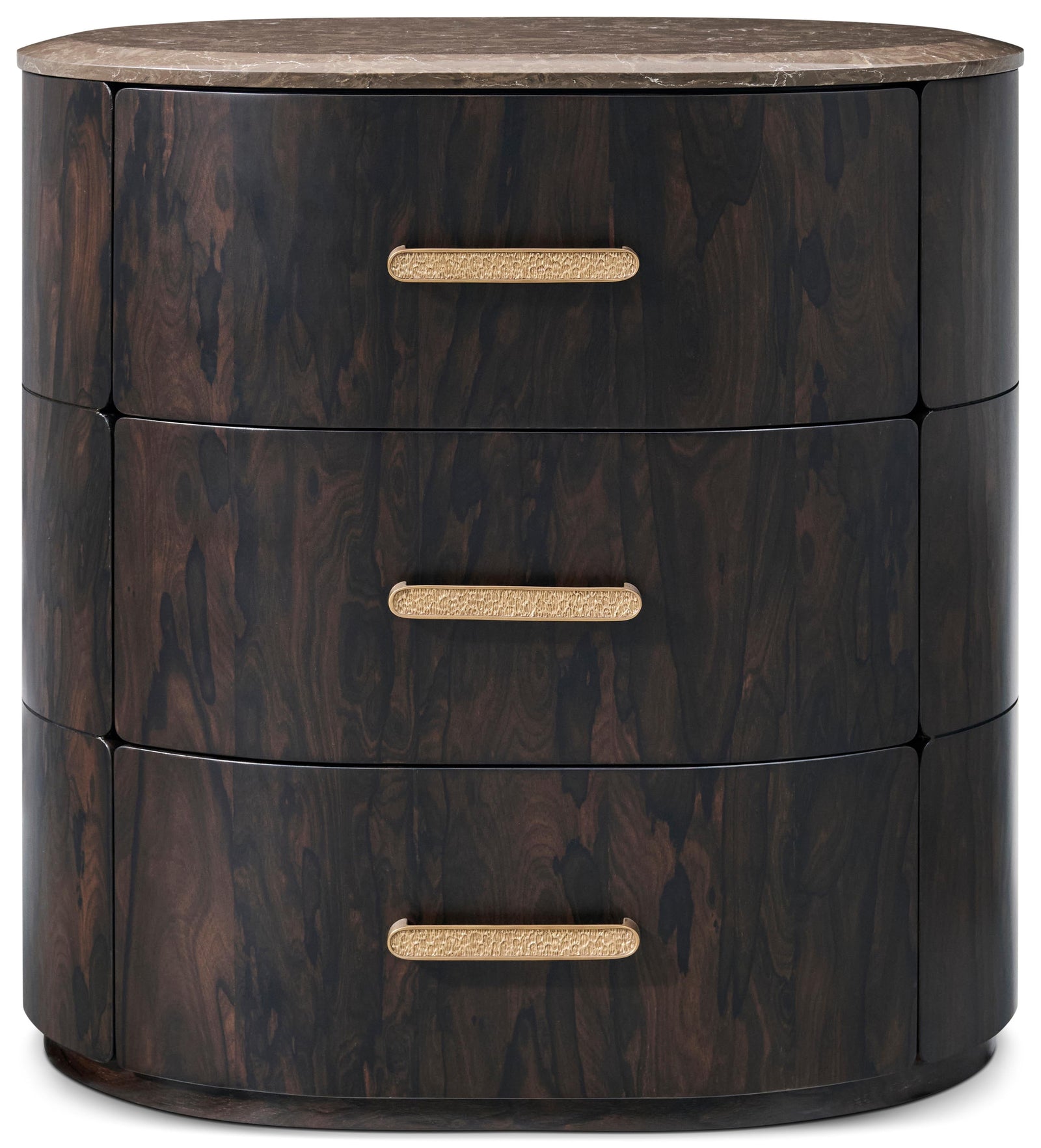 Theodore Alexander Encore Quartz Top Nightstand II – front view