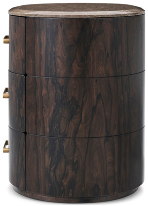 Theodore Alexander Encore Quartz Top Nightstand II – detail