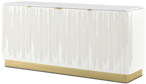 Theodore Alexander Judith Leiber 4-Door Credenza – angle view