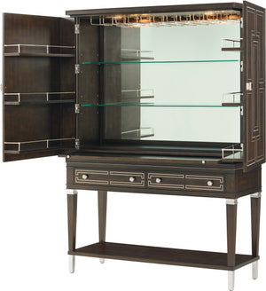 Theodore Alexander Spencer London Bar Cabinet SPL-Fulham, SPL Sloane Black – angle view