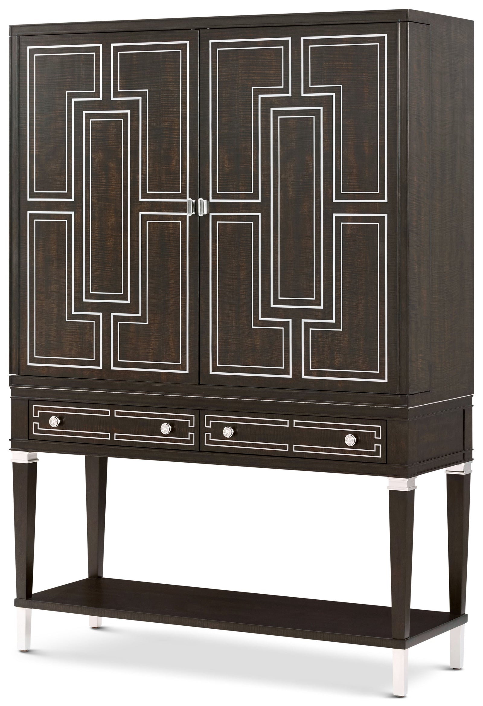 Theodore Alexander Spencer London Bar Cabinet SPL-Fulham, SPL Sloane Black – side view