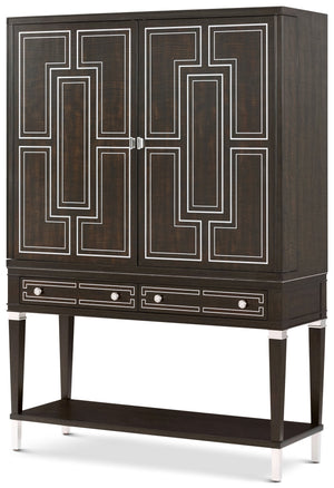 Theodore Alexander Spencer London Bar Cabinet SPL-Fulham, SPL Sloane Black – side view