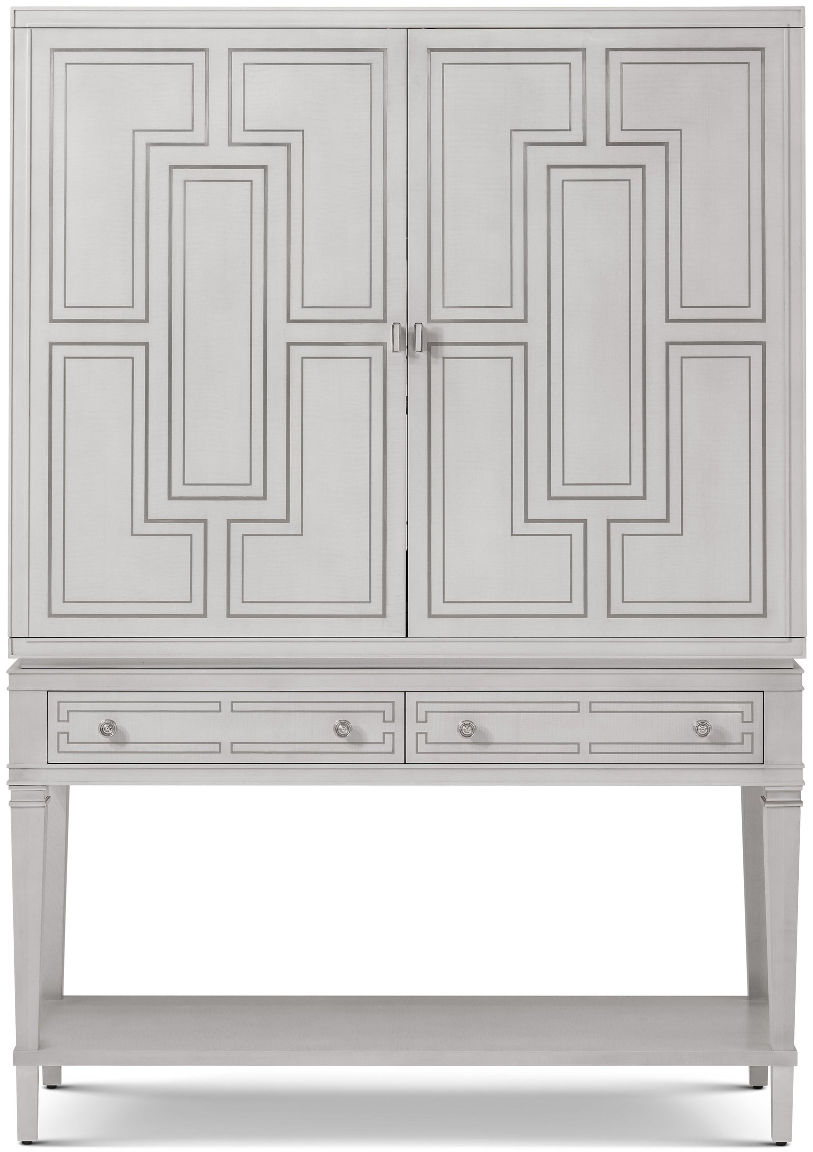 Theodore Alexander Spencer London Bar Cabinet SPL-Chelsea, SPL Sloane Black – front view