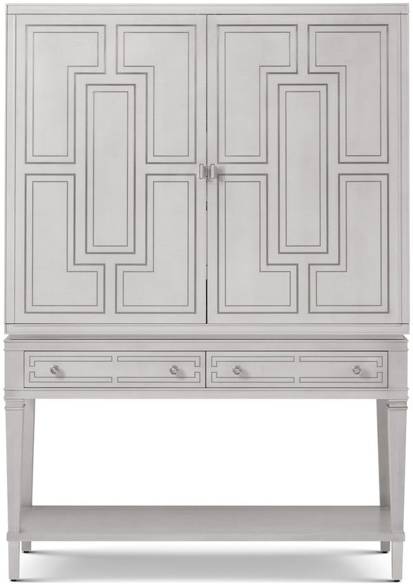 Theodore Alexander Spencer London Bar Cabinet SPL-Chelsea, SPL Sloane Black – front view