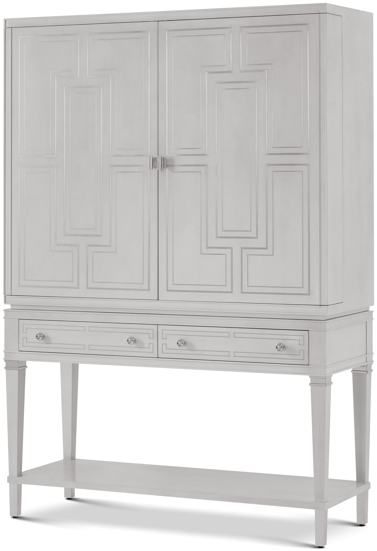 Theodore Alexander Spencer London Bar Cabinet SPL-Chelsea, SPL Sloane Black – angle view