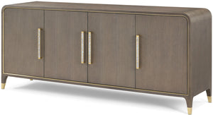 Theodore Alexander Judith Leiber Sideboard Mink – angle view