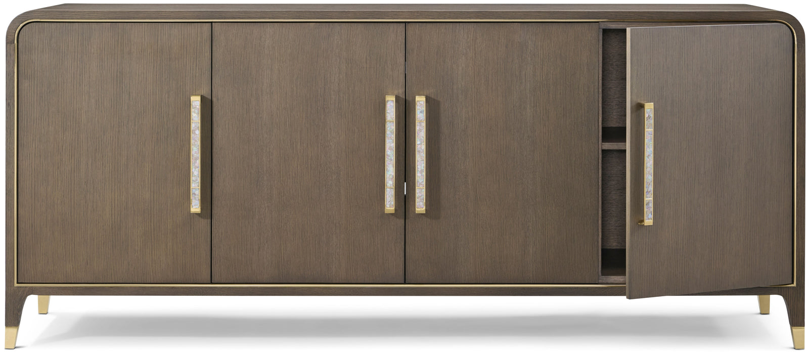 Theodore Alexander Judith Leiber Sideboard Mink – side view