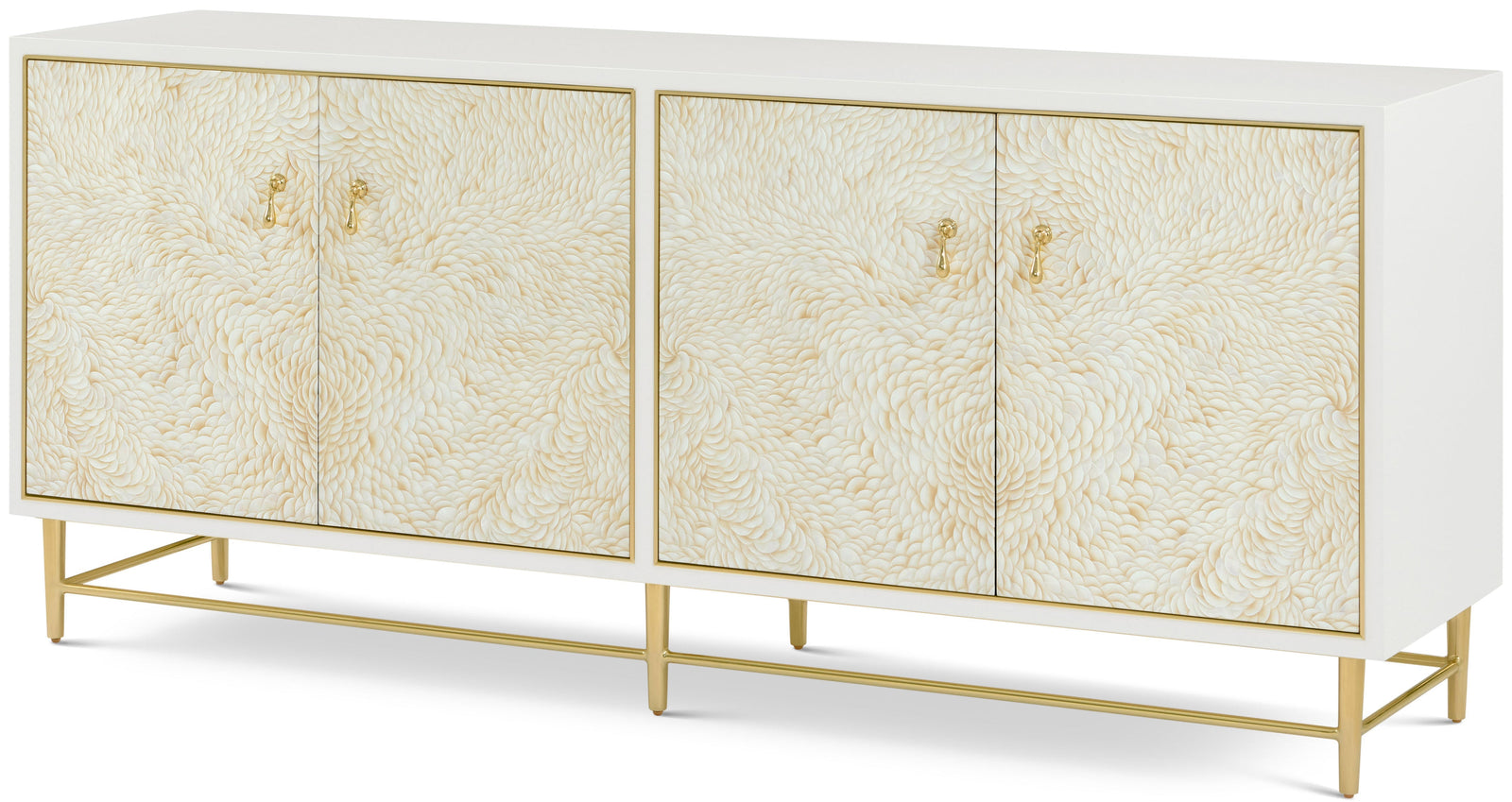 Theodore Alexander Judith Leiber 4-Door Credenza II – angle view