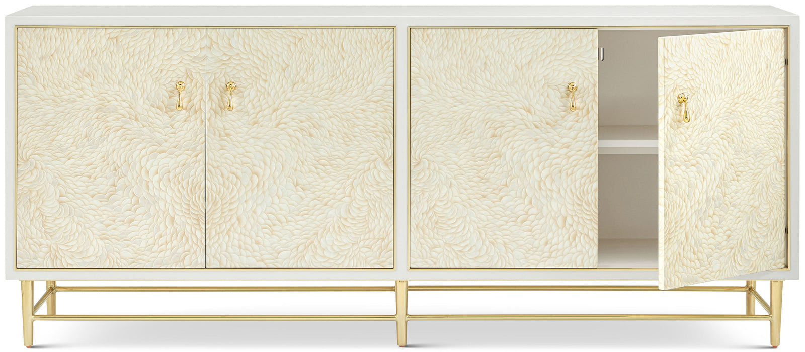 Theodore Alexander Judith Leiber 4-Door Credenza II – side view