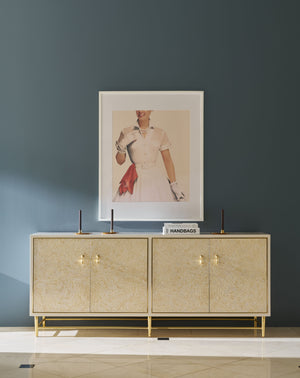 Theodore Alexander Judith Leiber 4-Door Credenza II – room setting